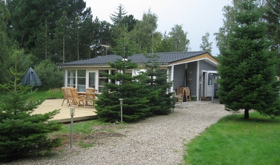 Indkørslen på sommerhuset Altnok