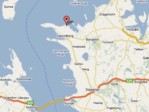 Kort over hvor vores sommerhus ligger