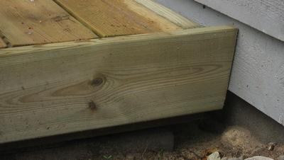 Detaljer ved ende br&aelig;dderne